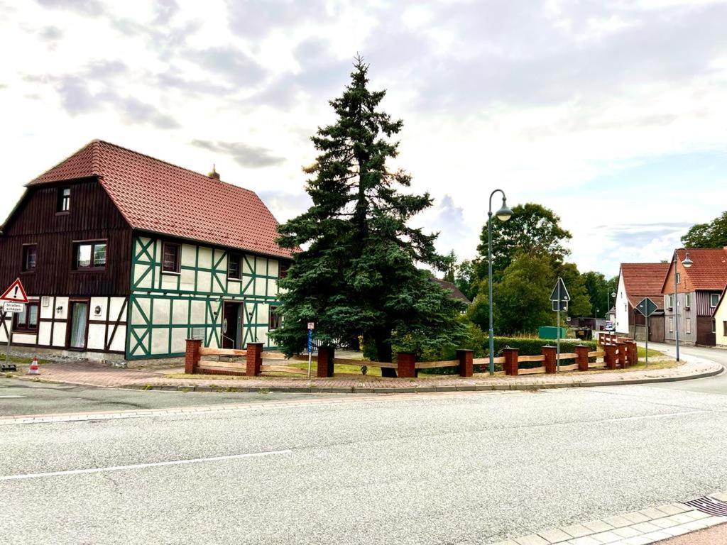 Ferienwohnung Waldblick Stiege Exterior photo