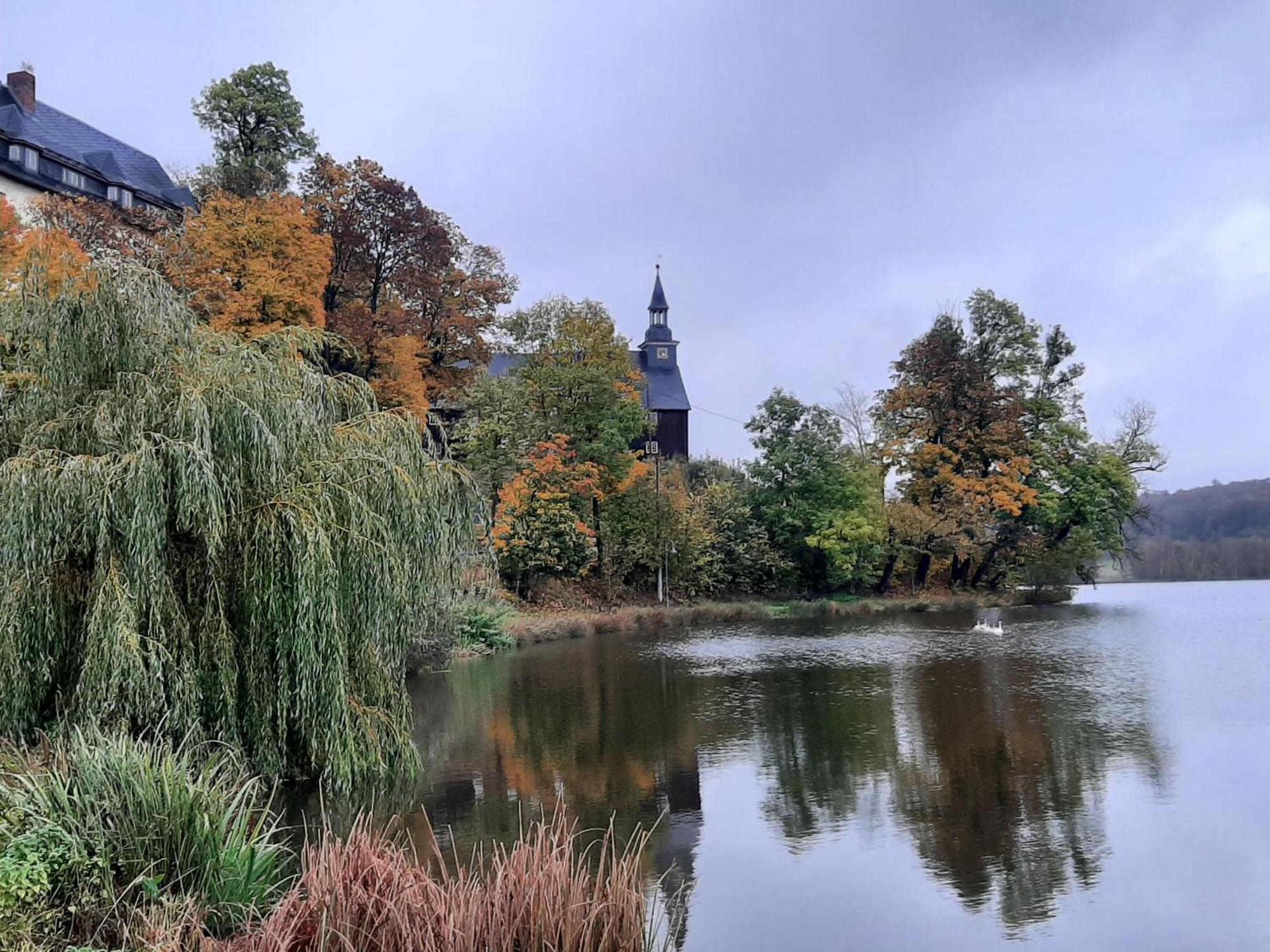 Ferienwohnung Waldblick Stiege Exterior photo
